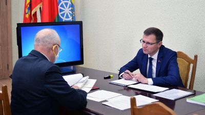 Заместитель Главы Администрации Президента провел прием граждан в Крупском районе
