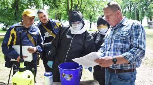 В Крупках прошли районные соревнования санитарных дружин
