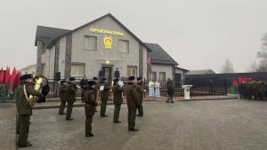 Александр Турчин торжественно открыл нового здания прокуратуры Пуховичского района
