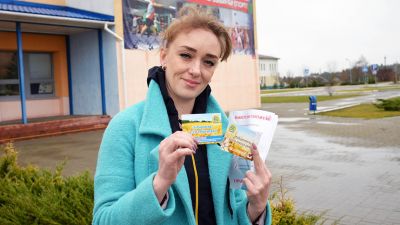 Акция «Избиратель, все в твоих руках!» проходит в Крупском районе