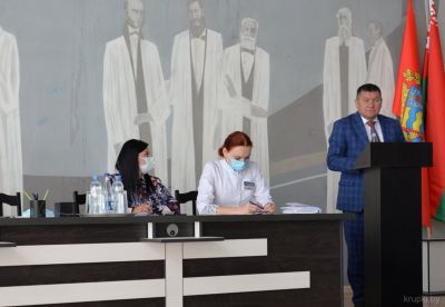 Председатель райисполкома встретился с коллективом Крупской ЦРБ