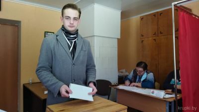 Референдум в самом разгаре в Крупском районе