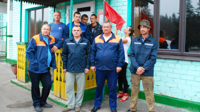В сельхозорганизациях Крупского рйона ежедневно чествуют передовиков жатвы