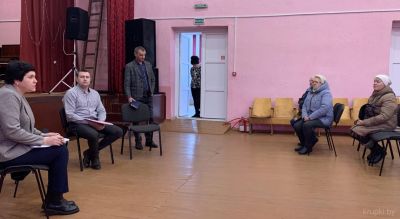 Жителям поселка Крупского рассказали, когда они смогут пользоваться водой из крана