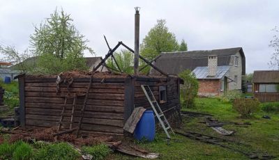 МЧС напоминает про безопасность в надворных постройках
