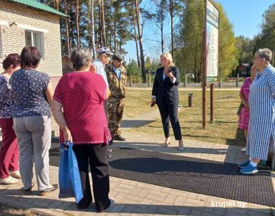 Председатель районного Совета депутатов встретилась с жителями деревни Великое Городно