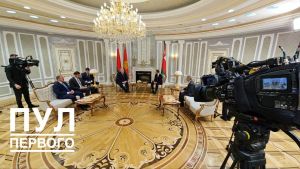 Лукашенко на встрече с наследным принцем Омана: мы стали не просто партнерами, а уже друзьями