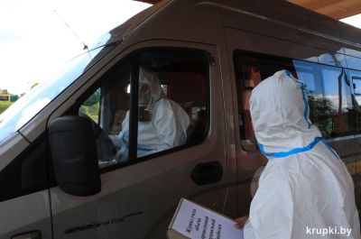 Второй день учений в Крупском районе: ликвидация последствий урагана и аварий на коммунальных сетях (фото)
