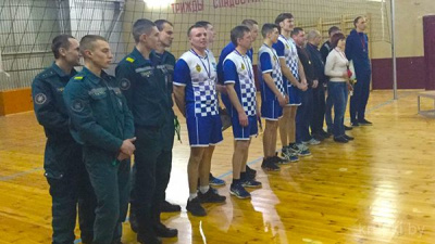 В Крупском районе провели чемпионат по волейболу