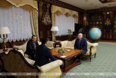 Лукашенко предлагает интенсифицировать сотрудничество Беларуси и Таджикистана