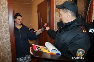 Спасатели провели пожарно-профилактические рейды в поселке Ленок