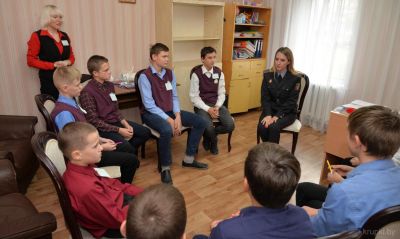 С крупскими школьниками побеседовали на тему «Курение: мифы и реальность» (подробности)