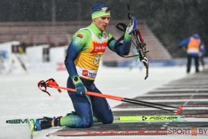 Антон Смольский выиграл бронзу спринтерской гонки на этапе Кубка Содружества в Раубичах