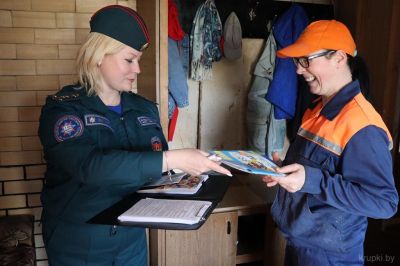 Очередной рейд безопасности прошел на Крупщине