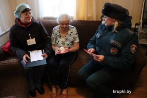 Спасатели вместе с работниками ТЦСОН провели рейд по домовладениям