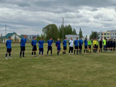 Крупчане одержали вторую победу в чемпионате области по футболу