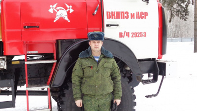 Военнослужащие воинской части г.п. Бобр помогли ликвидировать пожар