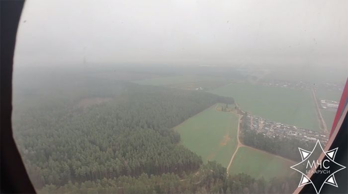 Для поиска пропавшего в Березинском районе Максима привлекли авиацию МЧС