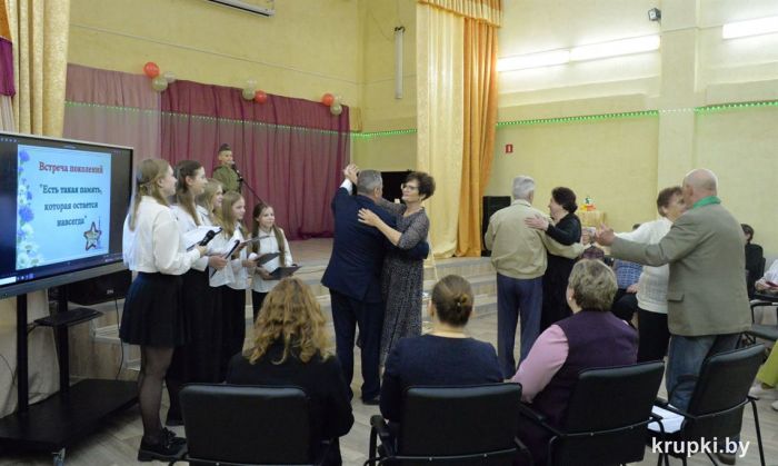 Встреча поколений прошла в городской СШ № 3