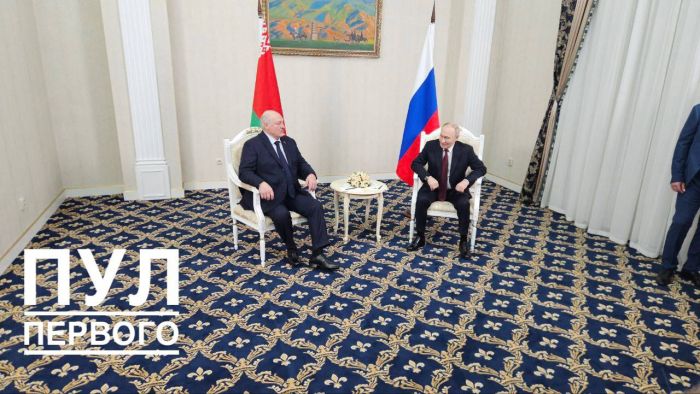Лукашенко и Путин встретились в Бишкеке