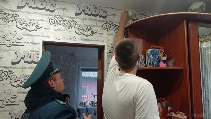 На Крупщине проходит акция «За безопасность вместе!»