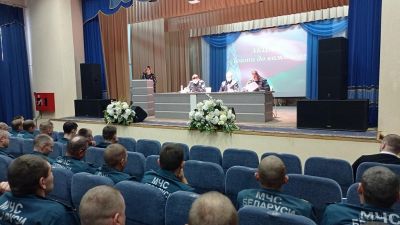 В Крупском РОЧС прошел единый день информирования