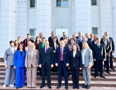 Делегация Крупского района отправилась на областные Дожинки