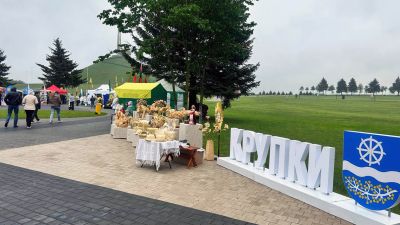 Крупщина встречает гостей на Кургане Славы
