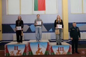 Анна Кнотько стала чемпионом области среди юниорок по пожарно-спасательному спорту