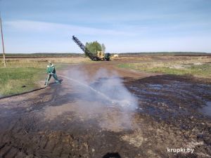 МЧС провело объектовую тренировку в филиале «Туршовка» ОАО «ТБЗ Усяж»