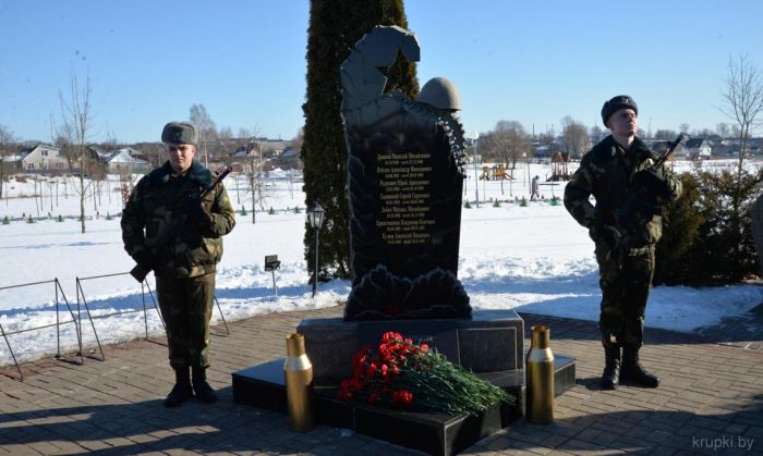 14 февраля у памятника землякам воинам-интернационалистам состоится митинг-реквием
