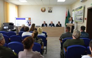 Информационно-пропагандистская группа в Крупском лесхозе: актуальные темы и открытый диалог