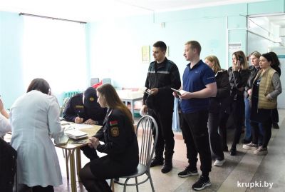 В Крупской ЦРБ прошла акция "День донора"