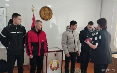 Крупчане активно пользуются возможностью досрочного голосования