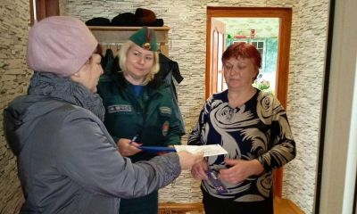 Специалисты Крупского ТЦСОН и РОЧС проводят обследования жилищно-бытовых условий пожилых граждан