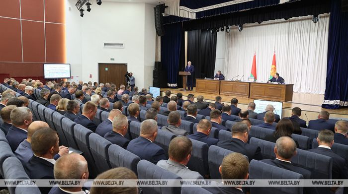 Лукашенко: чистота, порядок и качественное продовольствие - это наш бренд
