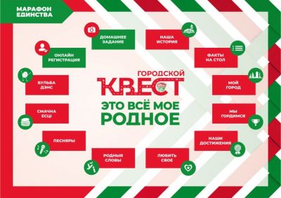 Частью &quot;Марафона единства&quot; станет квест &quot;Это все мое родное&quot;. Что ждет его участников в Молодечно