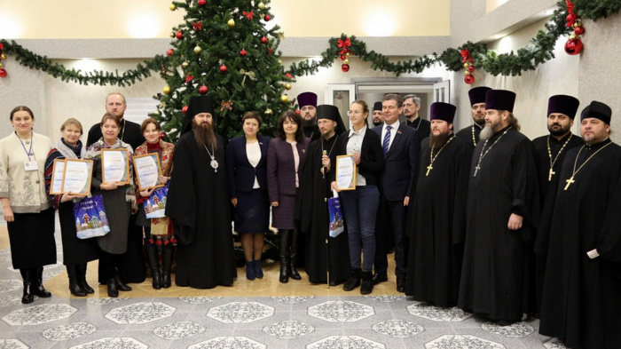 Дэлегацыя крупчан узяла ўдзел у Барысаўска-Слуцкіх чытаннях у Мар’інай Горцы