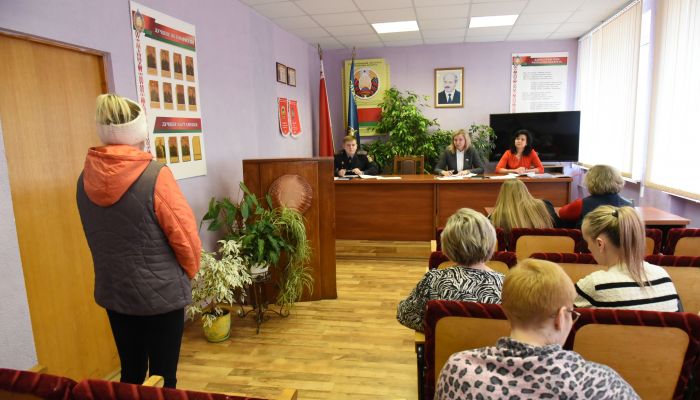 В Крупках прошло плановое заседание совета ОПОП