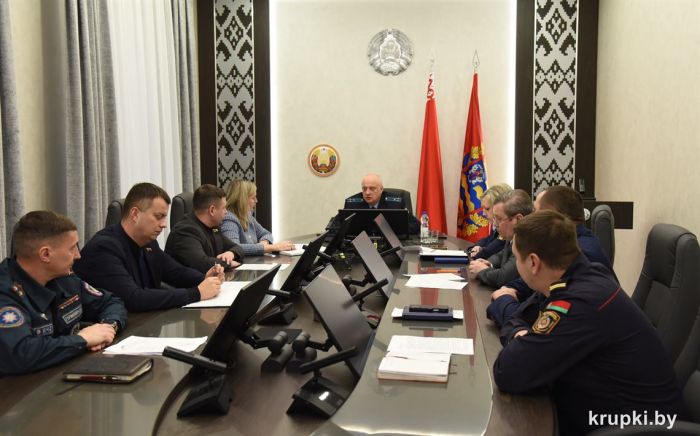 В Крупках прошло координационное совещание по вопросам усиления антикоррупционной работы
