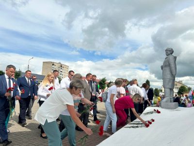 В Крупках начались торжества в честь Дня Независимости Республики Беларусь