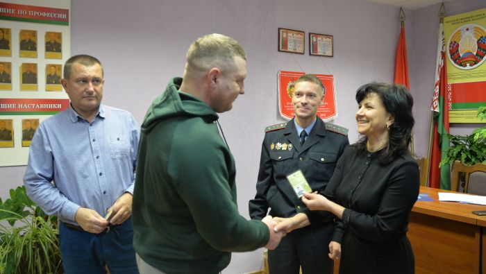 В Крупском РОВД прошло совещание для членов добровольной дружины