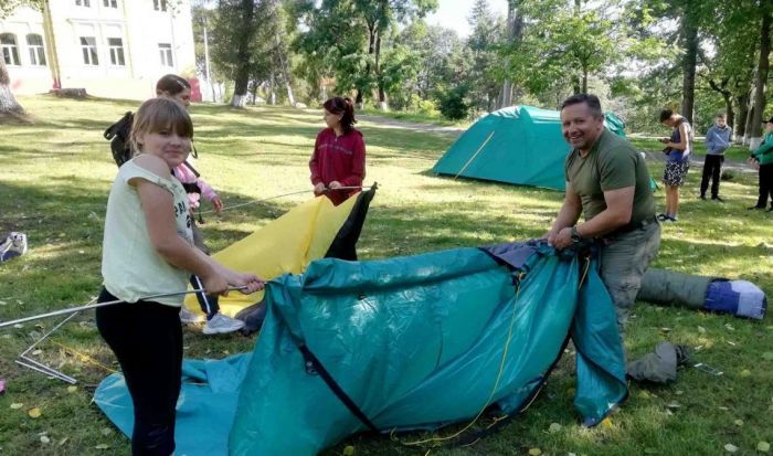 В День народного единства крупские школьники участвовали в туристическом мероприятии