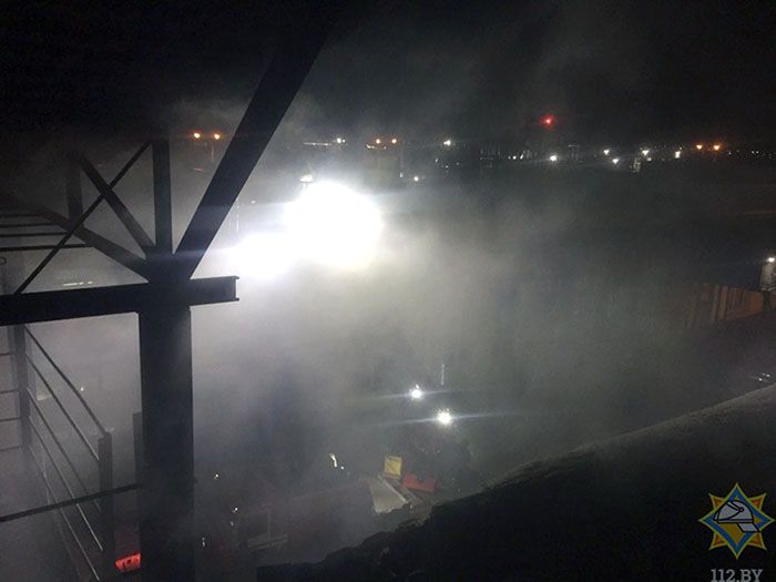 В одном из цехов &quot;Борисовдрева&quot; произошел пожар