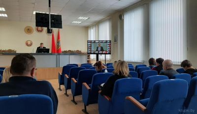 В райисполкоме прошло инструктивное совещании к Единому дню информирования