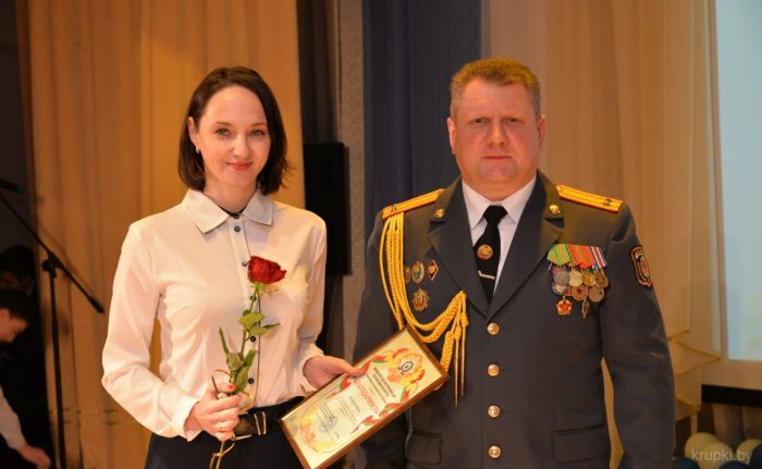Крупские правоохранители отметили свой профессиональный праздник (фото)