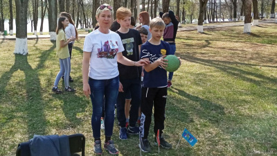 В Крупках прошла районная эстафета, приуроченная ко II Европейским играм-2019