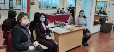 Пообщались с наблюдателями на участке для голосования № 23 в ФСК &quot;Грация&quot;
