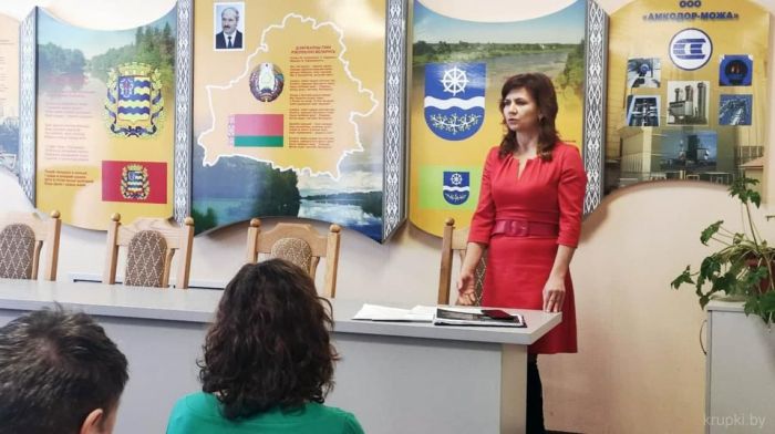 В трудовом коллективе ООО &quot;Амкодор-Можа&quot; обсудили проект изменений Конституции