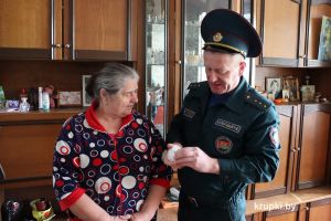 Крупский РОЧС организовал профилактический рейд в домовладения аг. Слобода и д. Яновщина